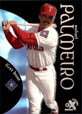 1999 Fleer/Skybox E-X Century #39 Rafael Palmeiro TEXAS RANGERS - Image 1 of 2