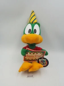 Tiny Toon B2209 Plucky Duck Christmas Jun Planning 8" Plush Toy Doll - Picture 1 of 9