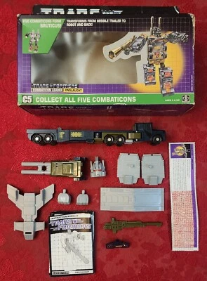 Onslaught 100% Complete W/ BOX 1986 G1 Transformers Vintage Hasbro Figure - Image 1 of 4