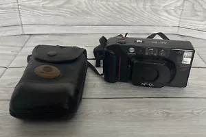 Minolta AF DL 35mm Compact Camera Auto Focus Built In Flash Lens & Case - Bild 1 von 13