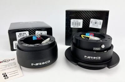 NRG Steering Wheel Hub+Quick Release 250BK for Datsun 510 620 720 240z 260z 280z - Image 1 of 4