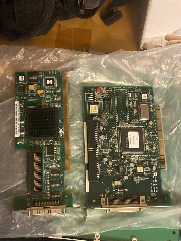 Lote/2 375-3366 LSI LSI20320-S PCI-X ULTRA Single & ADAPTEC DOBLE PUERTO AHA-294OUW Foto 1 de 4