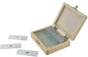 Celestron 100 Prepared Microscope Slide Kit with Storage Case - Celestron #44410 - Picture 1 of 1