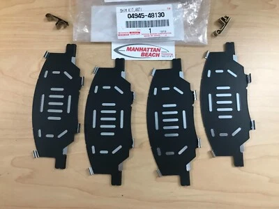 2004-2007 HIGHLANDER  Front Brake SHIMS Genuine Toyota Ceramic 04945-48130 - Image 1 of 2