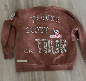 TRAVIS SCOTT OFFICIAL UTOPIA TOUR MERCH God’s Country Sweater 2XL (bag Included)