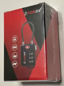 6-pack Forge Travel Sentry TSA21105 TSA Certified Travel Lock NEW - Picture 1 of 4