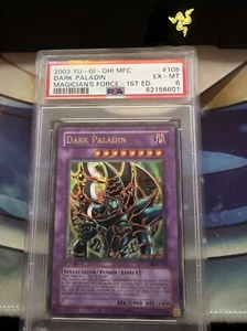 Yu-Gi-Oh! TCG Dark Paladin Magician's Force MFC-105 1st Edition Ultra Rare - Picture 1 of 2