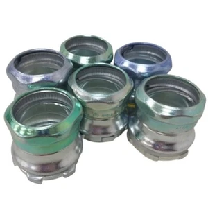 6 nuevos conectores EMT herméticos de 1,25" - caja abierta - Imagen 1 de 5
