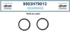 Replacement Parts for Drive 790 Knee Walkers 12. Fork Stem Bearing (Pair) - Picture 1 of 1