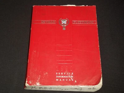 1990 DEVILLE FLEETWOOD SERVICE INFORMATION MANUAL - SOFTCOVER - R 701G - Image 1 of 4