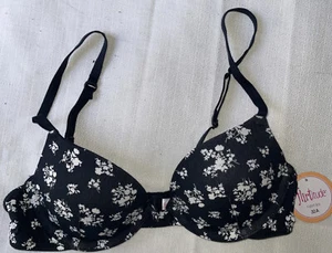 Flirtitude T-Shirt Bra, Women’s/Teens NWT, Size 32 A, Navy Floral - Picture 1 of 5