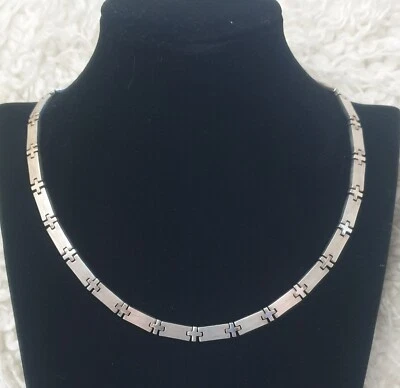 ESPRIT Unisex Vintage Maßives Collier/Kette aus 925 Silber- 53,4 Gramm 44 cm (B) - Bild 1 von 4