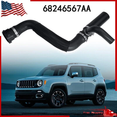 68246567AA Manguera de refrigerante de radiador superior para Fiat 500X 2016 2017 2018 EE. UU. Foto 1 de 4