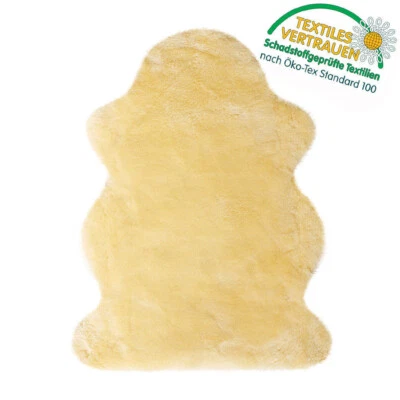 Piel de oveja de cordero 90-100 cm para bebés de Heitmann, curtida médicamente