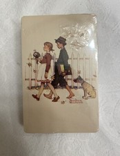 Vintage Norman Rockwell Trump Playing Cards Sealed Deck