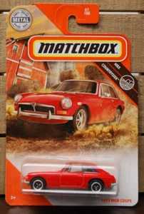 MATCHBOX 1/64 DIECAST CAR 1971 MGB COUPE RED MBX COUNTRYSIDE ©2019 - Picture 1 of 1