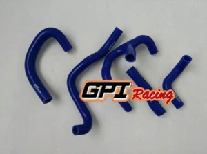 Fit Suzuki RGV250 VJ22 1991-1996, Aprilia RS250 Silicone Radiator Hose BLUE - Picture 1 of 6