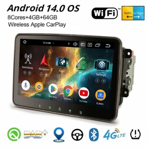 Autoradio 10,1" Android 14 per VW Golf 5/6 Passat B6 Tiguan Caddy Skoda GPS Navi - Foto 1 di 24