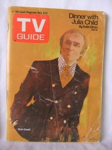 TV Guide December 5-11 1970 923 Dick Cavett Memphis Julia Child Mannix NFL Today - Picture 1 of 1