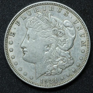 Dólar de plata Morgan 1921 - Filadelfia - Imagen 1 de 2