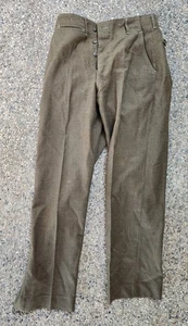 Pantalone lana esercito militare 32 x 32 vintage 1948 - Foto 1 di 5