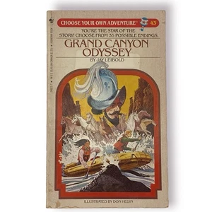 Grand Canyon Odyssey By Jay Leibold - Choose Your Own Adventure - Book #43 - Picture 1 of 2