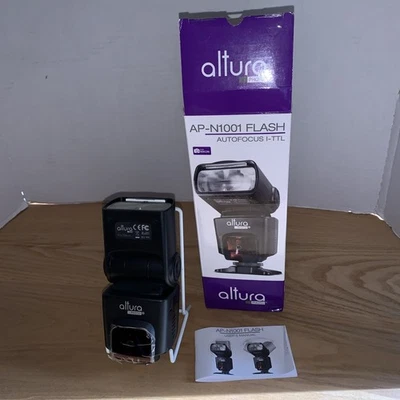 Altura Photo AP-N1001 Speedlite Flash para Nikon DSLR i-TTL Shoe Mount Flash EX+ - Imagem 1 de 4