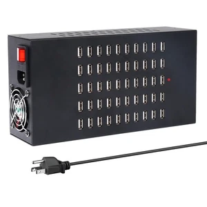 Estación de carga USB 50 puertos 200 vatios (40A), bloque de cargador rápido de alta potencia, M... - Imagen 1 de 7