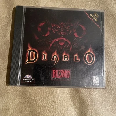 Diablo Blizzard Case Insert Manual Only Comes With Burned Copy  . Charity sale - Image 1 of 3