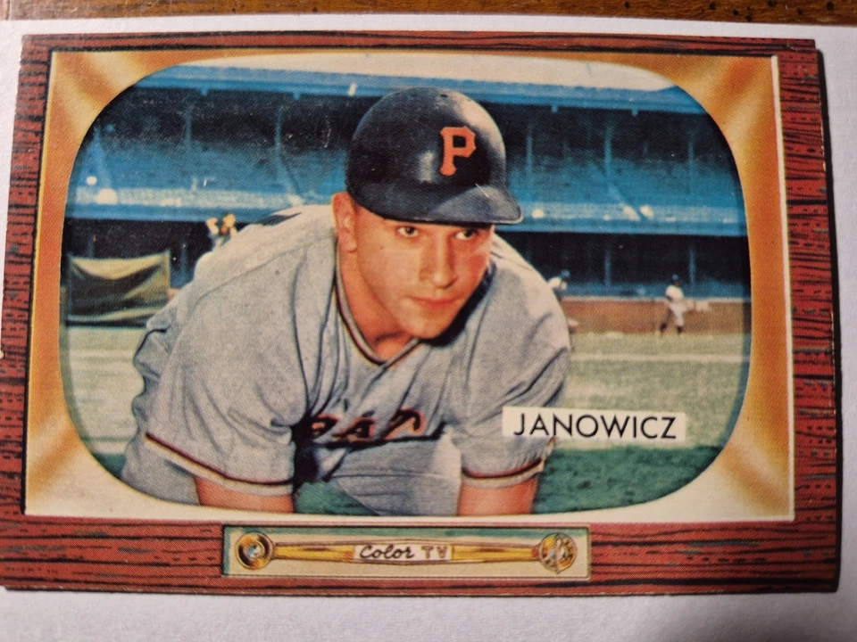 1955 Bowman 114 Vic Janowicz - Image 1 of 1