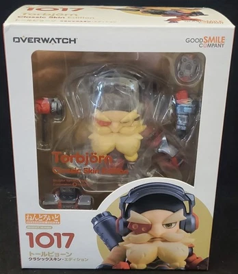 Overwatch TORBJORN Classic Skin Edition Action Fig 1017 NIB Good Smile Company - Image 1 of 4
