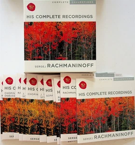 Rachmaninoff: The Complete Recordings 10-CD BOX SET Piano Concertos/Bach Chopin - Picture 1 of 3