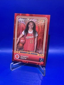 2024 Topps cromo McDonald's #73 Kennedy Smith refractor de lava rojo 064/125 - Imagen 1 de 2