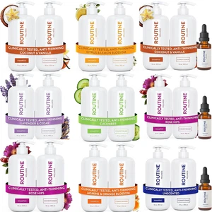 Juego de champú y acondicionador antiadelgazamiento Rutine Wellness para adelgazamiento del cabello EE. UU. - Imagen 1 de 18