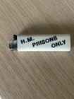 HM Prison Lighter White Original Collectible