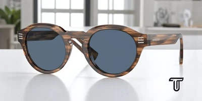 Gafas de sol para hombre BURBERRY BE4404 409680 marrón azul oscuro 50 mm Foto 1 de 4