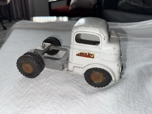 Vintage Structo Toy White Semi Truck Cab C-3044 White 1950s - Picture 1 of 5