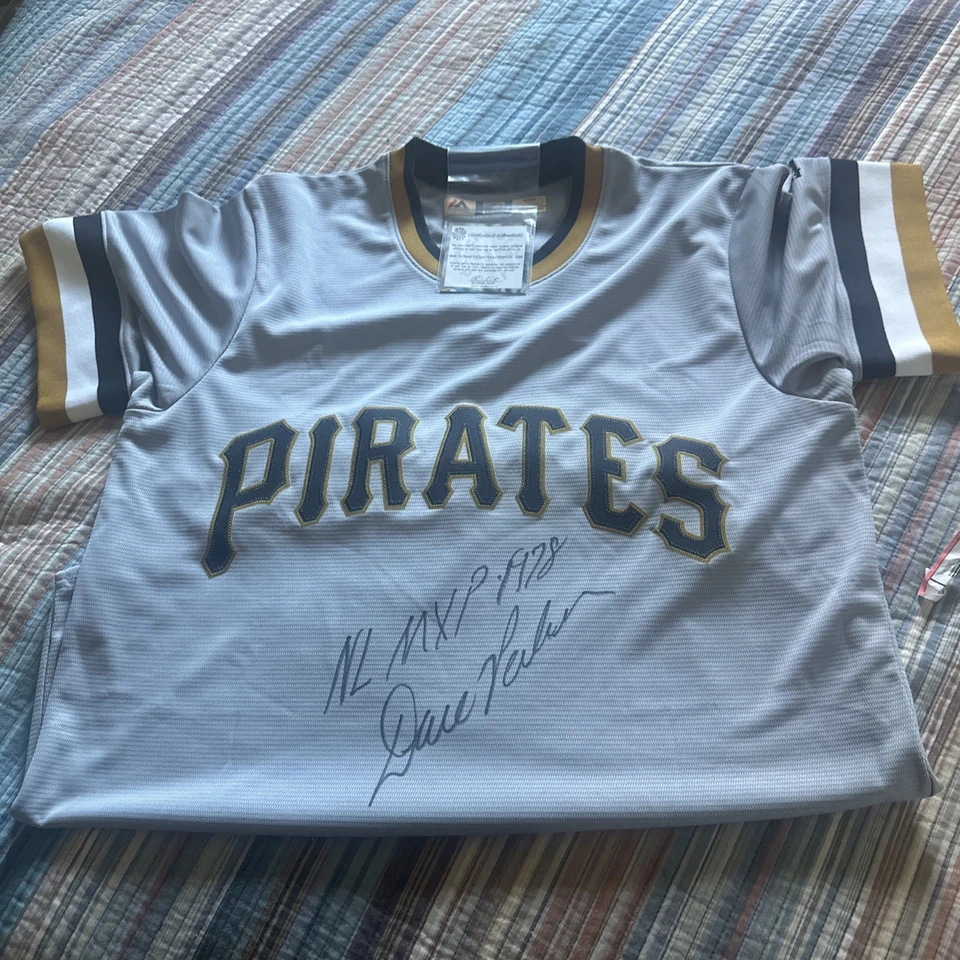 Dave Parker Signed And Inscribed Pittsburgh Pirates Jersey - Image 1 of 1