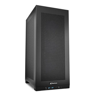 Sharkoon REBEL C20 ITX, Tower-Gehäuse, schwarz - Bild 1 von 4