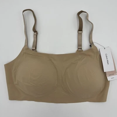 Calvin Klein Large Invisibles Comfort Bralette Bare QF4783 $44 - Image 1 of 4