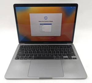 Apple MacBook Pro 2020 13,3" Apple M1 256GB SSD 16GB RAM Space Grau A2338 - Bild 1 von 7
