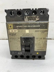 Square D FAL32040 Circuit Breaker Series 2 - 240 VAC, 40A - Picture 1 of 12
