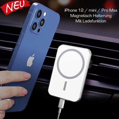 Magnetico 15W QI Wireless Carica Supporto per Auto Apple IPHONE 12 Pro Max Mini - Immagine 1 di 4