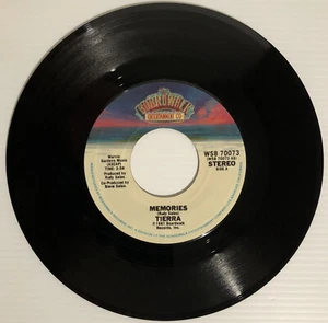 Tierra - Memories / Time To Dance 1980-7’ Single 45rpm Record - Imagen 1 de 4