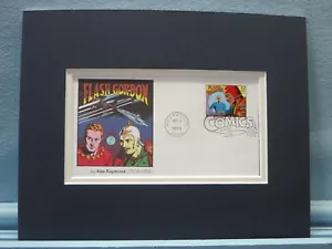 Tira cómica clásica - Flash Gordon y portada del primer día con sello propio - Imagen 1 de 1