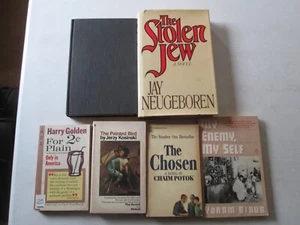 JÜDISCHE LITERATUR LOT 6 BÜCHER Chaim Potok Der Auserwählte Isaac Bashevis Sänger Juden - Bild 1 von 3