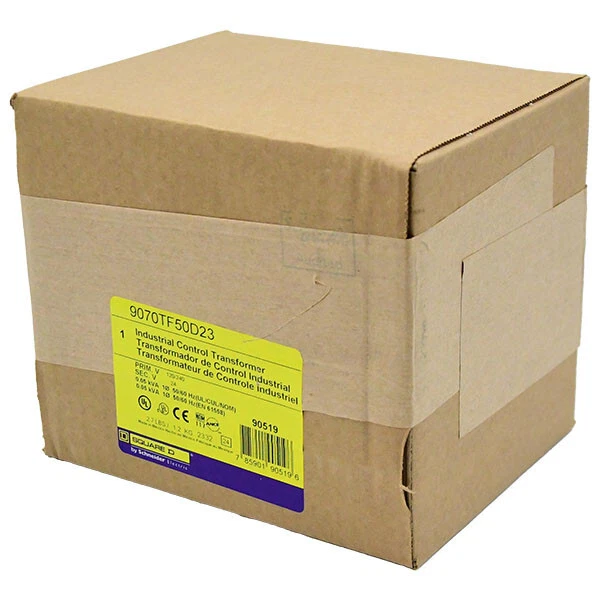 9070TF50D23 Square D 50 VA PRI 120/240V SEC 24V Control Transformer  -IPC - Image 1 of 1