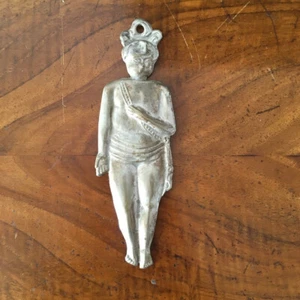 Antike Votivgabe Votiv aus Silber kleines Kind kleine Figur Junge - Bild 1 von 2