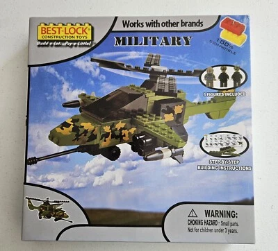 Juguete de construcción Best-Lock, militar. Funciona con otras marcas. Nuevo y sin abrir Foto 1 de 2