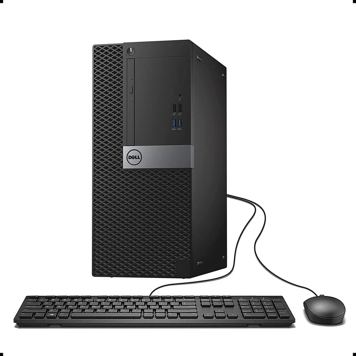 Dell Mini Tower Intel Core i7 6th Gen. PC Desktops & All-In-One